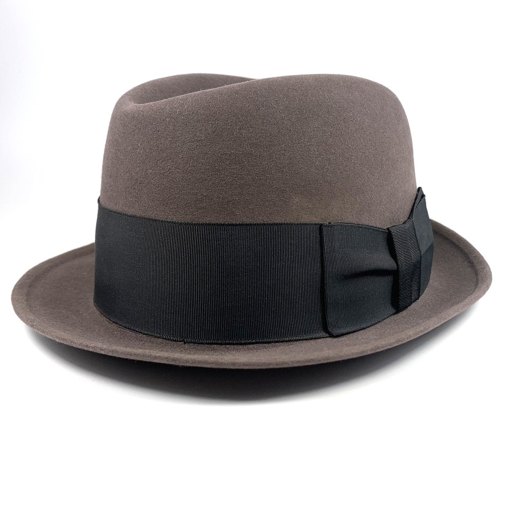 Vintage Knox Custom New York Fedora‎ Hat Men's Size 7 1/8 Vintage